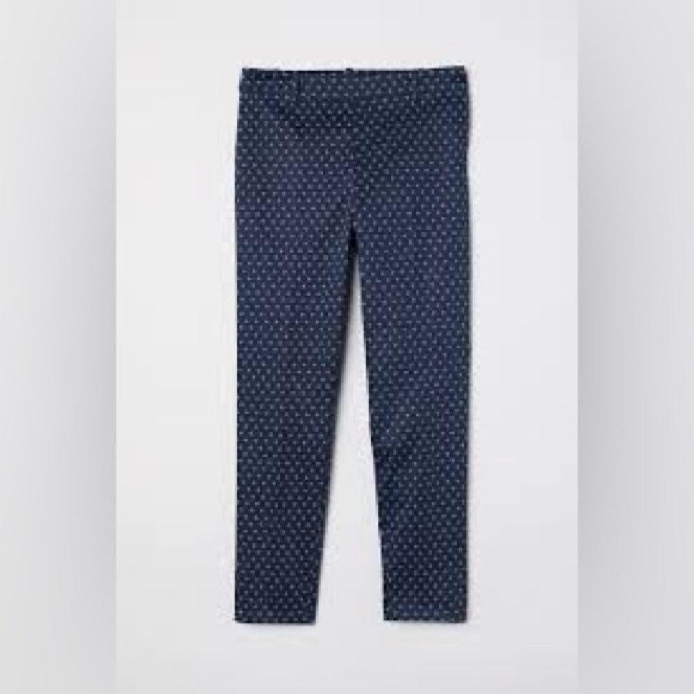 H&M Navy Cigarette Trousers